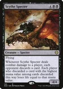 (105)《鎌の死霊/Scythe Specter》[SCD] 黒R